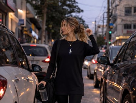 بلوزة بولو كم